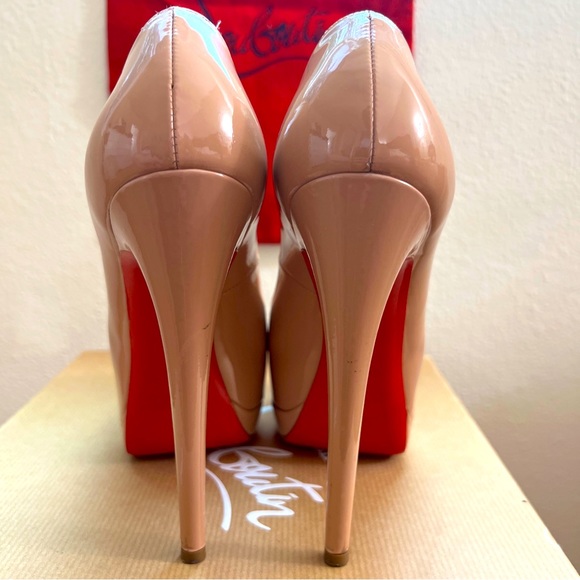 Christian Louboutin Palais Royal 140 Patent 100% Authentic Limited Edition Size6 - Picture 8 of 16